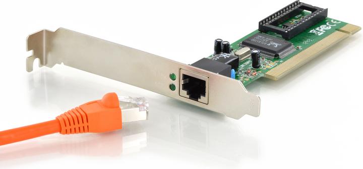 Image du produit Digitus Carte PCI Fast Ethernet 10/100Mbit 1xRJ-45 Realtek 8139 (PCI)