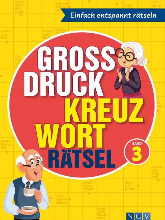Produktbild Grossdruck Kreuzworträtsel - Band 3 (Deutsch, 2024)