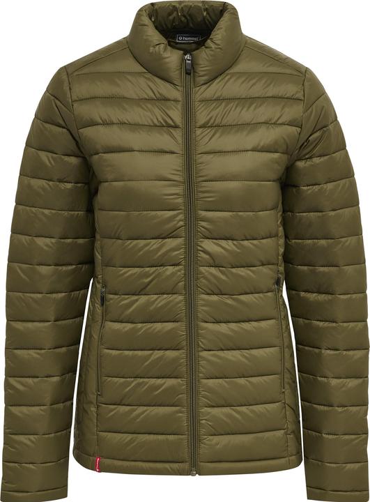 hummel Red Quilted Jacket Woman