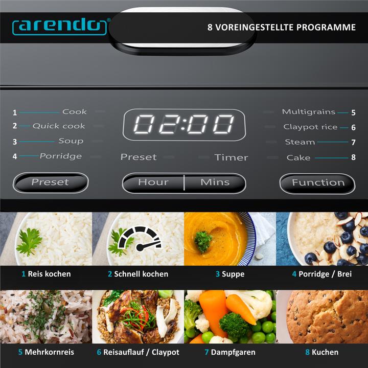 Actual product image Arendo Multicooker