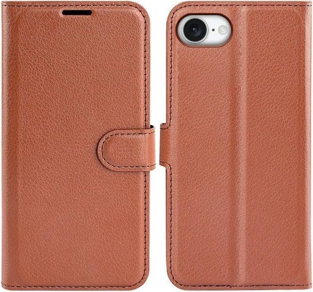 Actual product image MU Classic Litchi Leder Bookcover Series (Apple iPhone 16e)