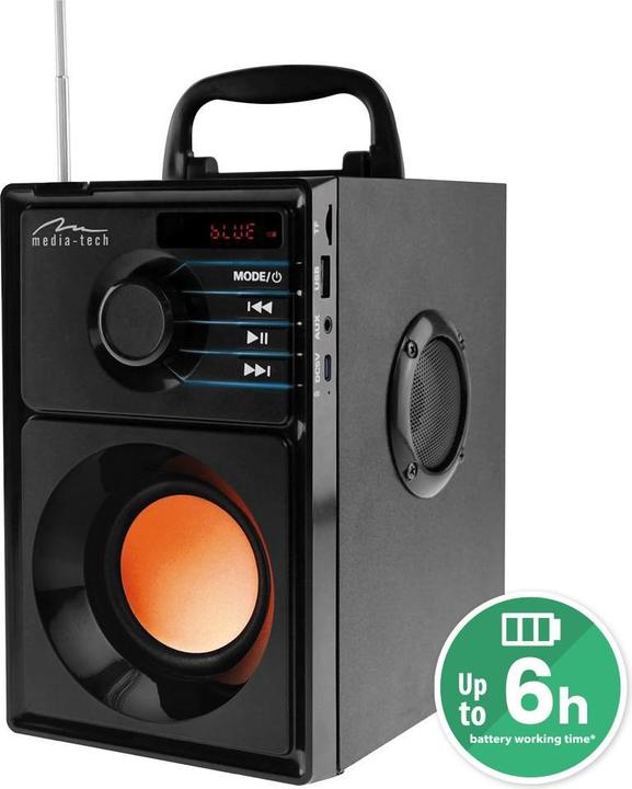 Produktbild Media-Tech Boombox Bt (6 h, Akkubetrieb)