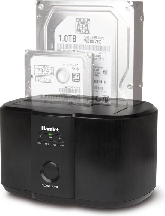Image du produit Hamlet Station d'accueil USB 3.0 pour disques durs sata 2,5" ou 3,5" usb 3.0