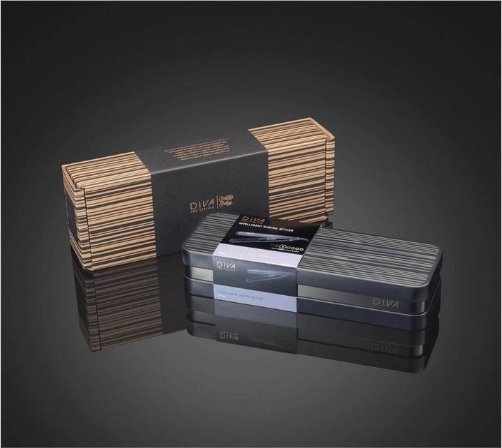 Actual product image Diva Professional Styling Diva - Intelligent Digital Styler Onyx (Straightening iron)
