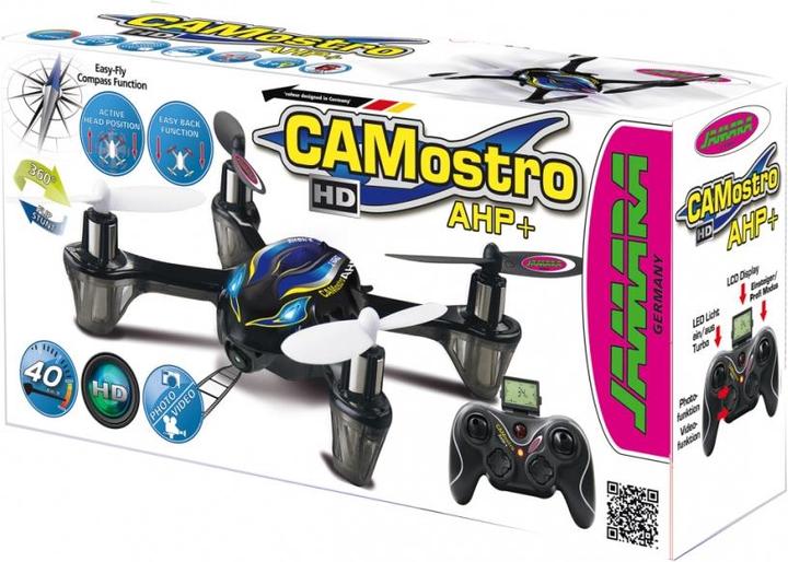 Produktbild Jamara Camostro HD AHP+ Quadrocopter m. Kamera (5 min, 47.20 g)