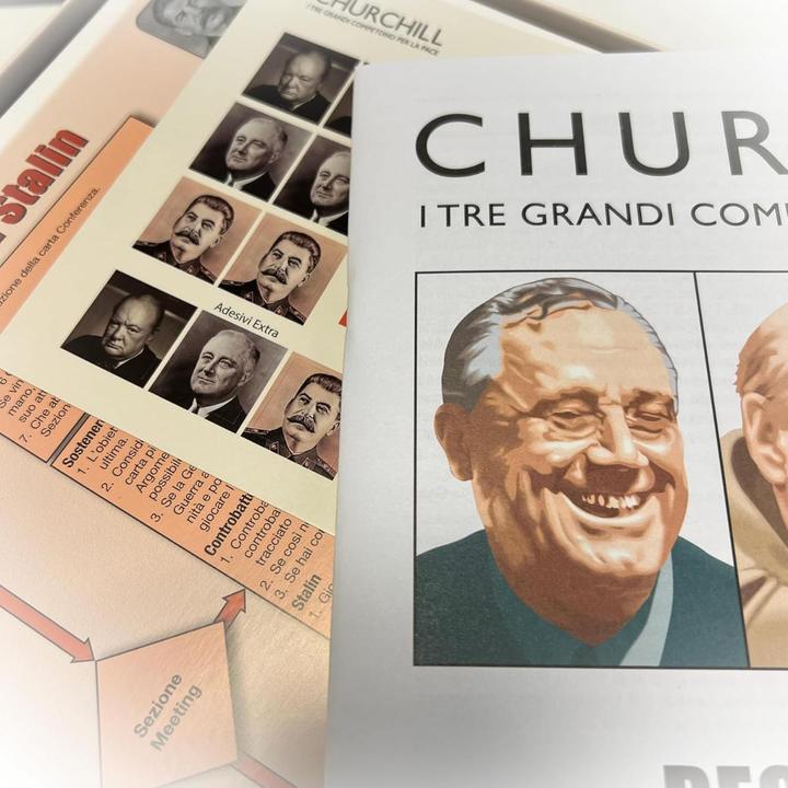 Actual product image Asmodée Churchill - Ed. Italiana