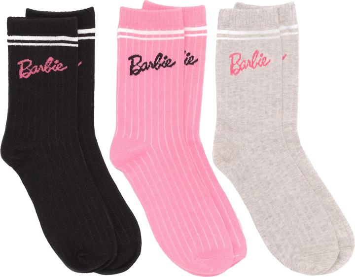 Barbie Socken (3erPack) (3er Pack, 37 - 40.5)