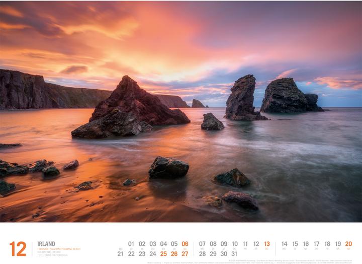 Produktbild Irland - Unterwegs zwischen Irischer See und Atlantik Kalender 2026 (Deutsch, Ackermann Kunstverlag GmbH, 2025)