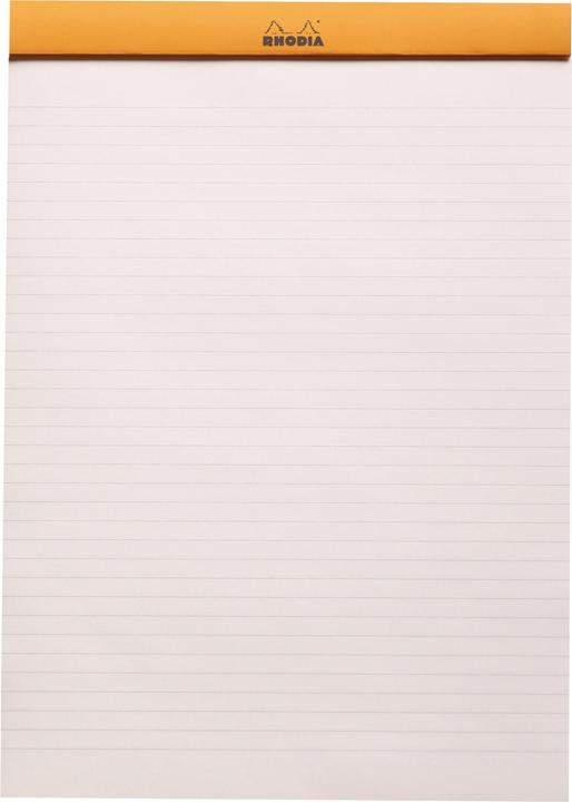 Produktbild Rhodia Blöcke geheftet 90g Basics (A4, Liniert, Weicher Einband)