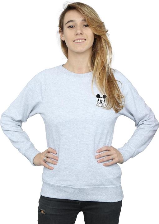 Immagine prodotto Disney Mickey Mouse Dont Speak Breast Print Felpa Donna (M)