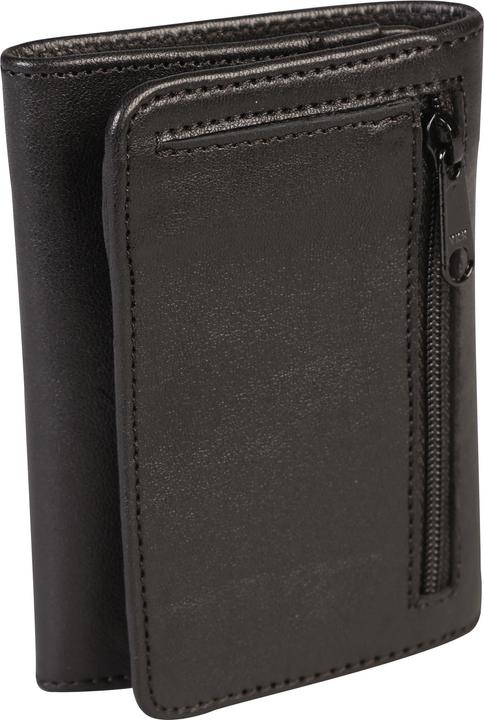 Actual product image Clairefontaine CUIR Portefeuille 11,5x2x8 cm Noir -