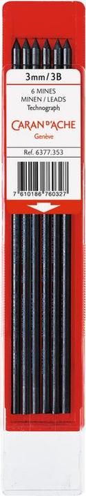 Actual product image Caran d'Ache Technograph refills (Refill, Grey, 3 mm)