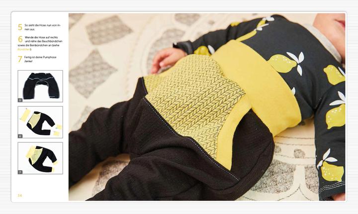 Actual product image Erstausstattung für Babys nähen – aus Jersey (German, Sonja Hahn-Schmück, 2021)
