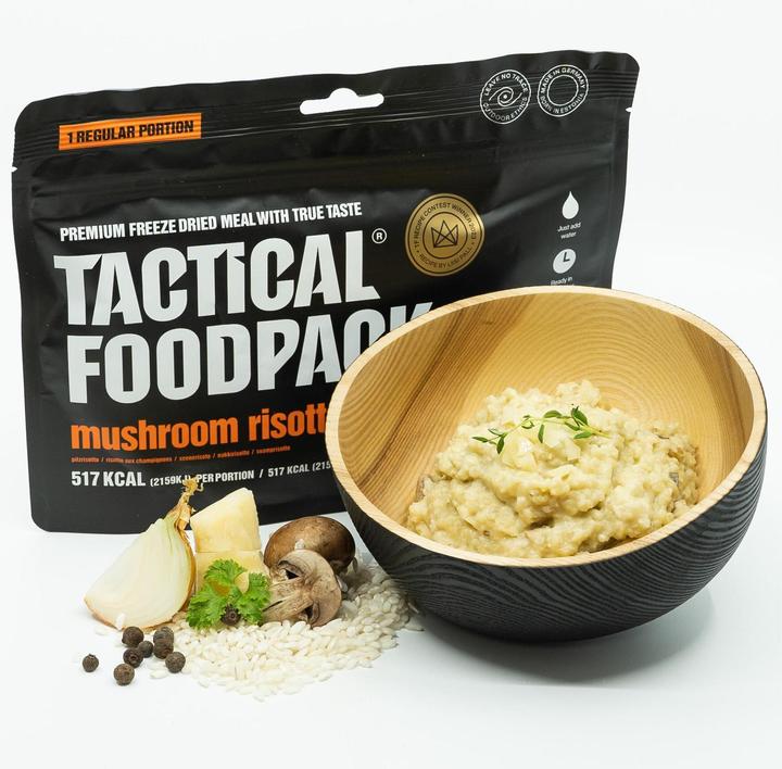 Actual product image Tactical Foodpack TF Mushroom Risotto 100g (100 g)