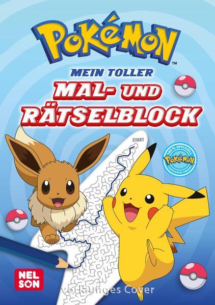 Produktbild Pokémon: Mein toller Mal- und Rätselblock