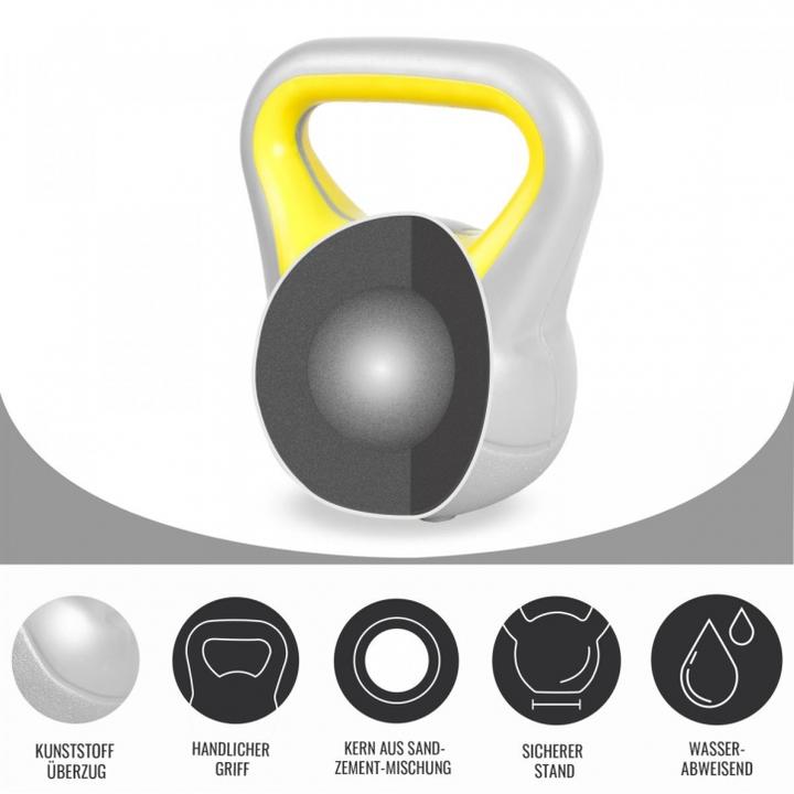 Produktbild Gorilla Sports Kettlebell Stylish (2 x 4 kg)