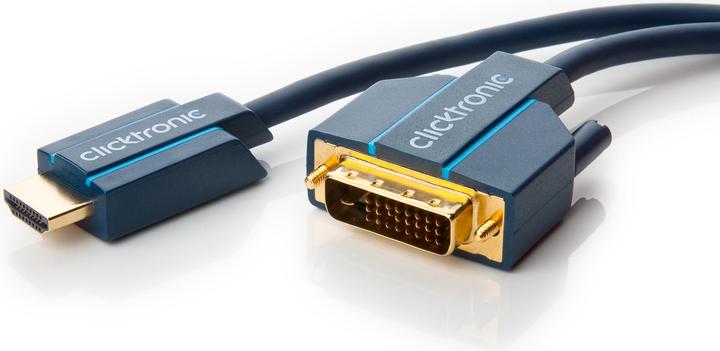 Image du produit clicktronic HDMI (Typ A) — DVI (5 m, DVI, HDMI)