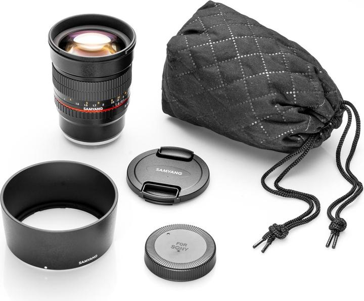 Produktbild Samyang 85mm f/1.4 AS IF UMC - Sony E (Sony E, Vollformat)
