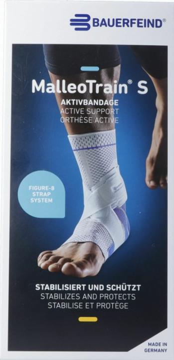 Produktbild MalleoTrain S Aktivbandage rechts titan (2)