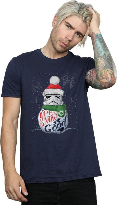 Immagine prodotto Star Wars Stormtrooper Up To Snow Good Maglietta Uomo (L)