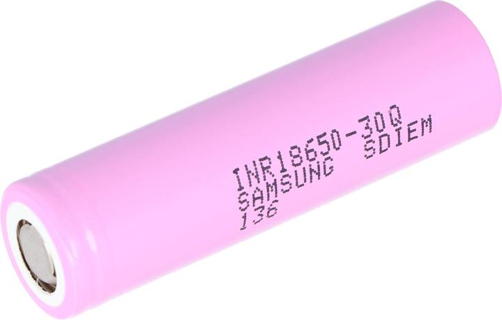 Immagine prodotto Samsung INR18650-30Q (1 pz., 18650, 3000 mAh)
