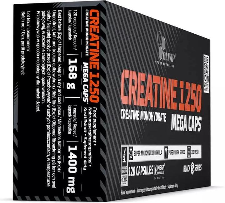 Image du produit Olimp Sport Nutrition Monohydrate (120 pièce(s), Capsules, 125 g)