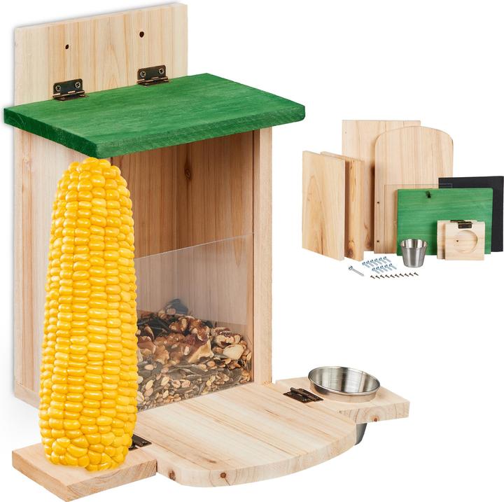 Actual product image Relaxdays Squirrel feeder