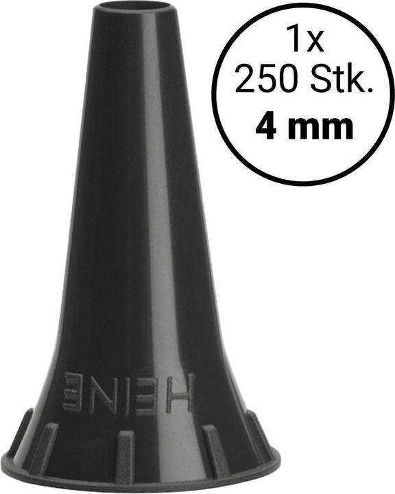 Actual product image Heine AllSpec Einweg-Tips 4.0 mm - 250 Otoskop-Trichter
