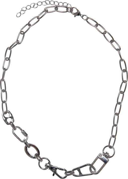 Produktbild Urban Classics Various Fastener Necklace (50% Zink, 50% Eisen)