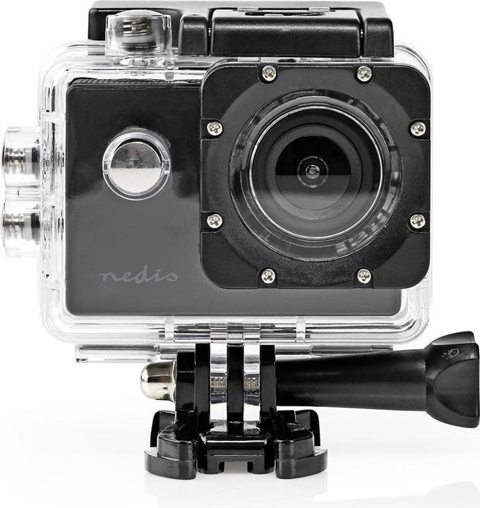 Actual product image Nedis Action Cam| 1080pa30fps| 12 MPixel| Waterproof up to 30.0 m| 90 min| Incl - 12 MP