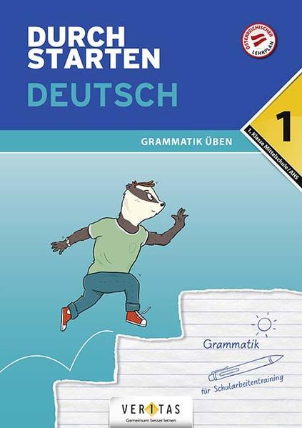 Produktbild Durchstarten Deutsch 1. Klasse Mittelschule/AHS Grammatik üben (Deutsch, Gernot Blieberger, 2019)
