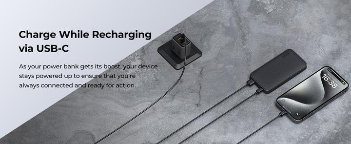 Produktbild Aukey Sprint 10000mAh PB (10000 mAh, 15 W, 15 Wh)