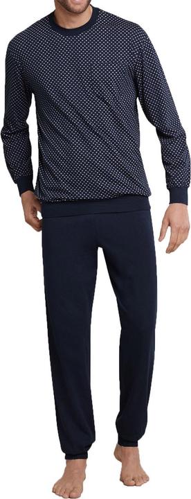 Produktbild Schiesser langer Pyjama Schlafanzug natürlich 100% Baumwolle | auch Übergrössen (62)