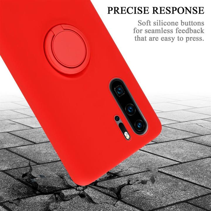 Productafbeelding Cadorabo TPU Vloeibare Ring Silicone Hoesje (Huawei P30 Pro)