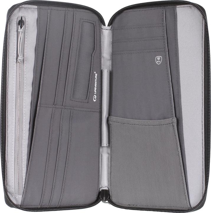 Produktbild Lifeventure RFID Travel Wallet, Recycled, Grey
