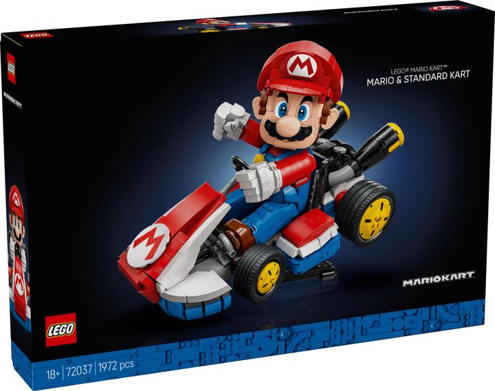 Immagine prodotto LEGO Mario & Standard-Kart (72037, LEGO Super Mario, Set LEGO rari)