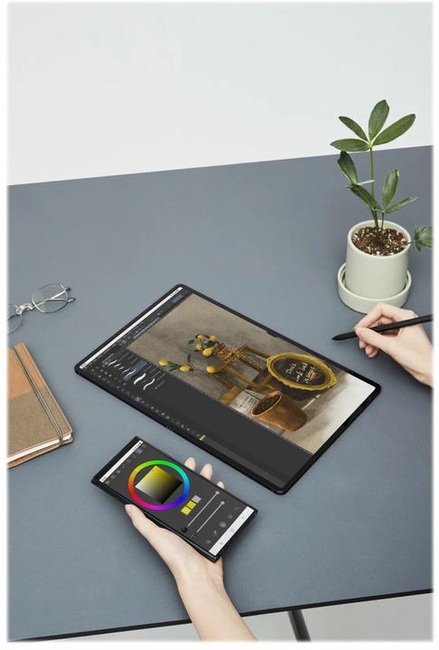 Produktbild Samsung Galaxy Tab S8 Ultra (5G, 14.60", 128 GB, Graphite)
