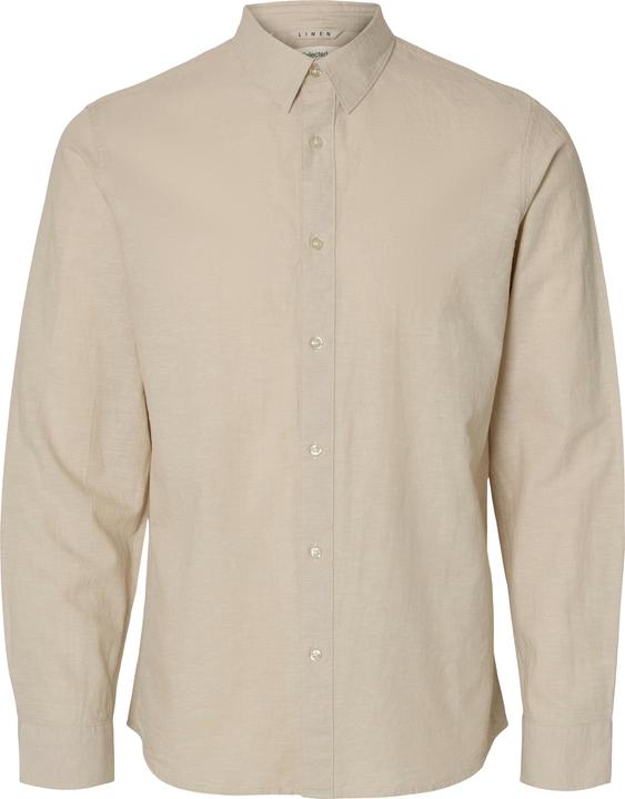 Actual product image Selected Homme Linen mix shirt (XXL)