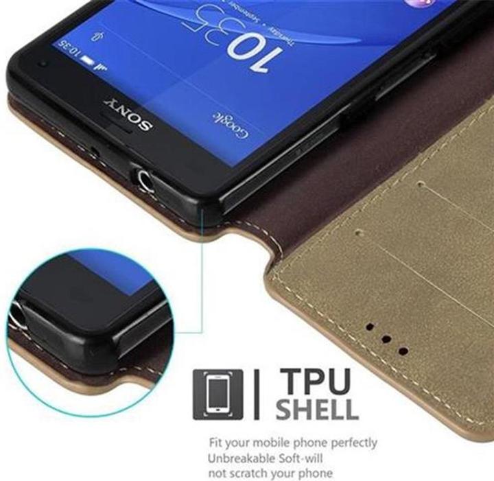 Image du produit Cadorabo Book Retro Matt Wallet Cover (Sony Xperia Z3 Compact)