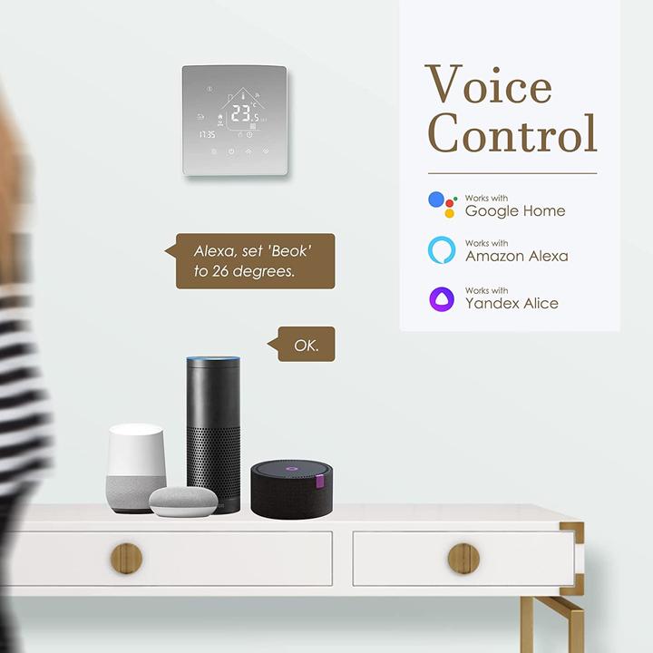 Immagine prodotto Beok controls Termostato scaldabagno, 1pc WIFI