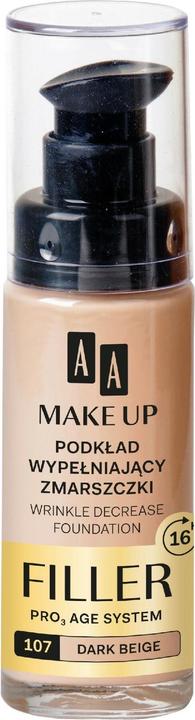 Immagine prodotto Oceanic AA Make Up Filler Fondotinta per la riduzione delle rughe Pro Age System Fondotinta riempitivo (107 Beige scuro)