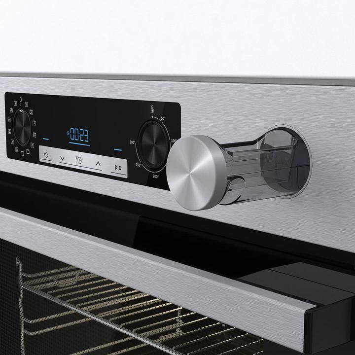 Actual product image Hisense BSA66226AX oven 77 L 3500 W A Black, Grey, Stainless steel