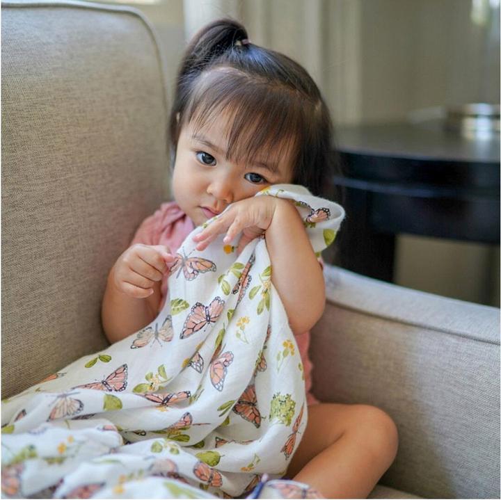 Produktbild Bébé au Lait Butterfly Luxury Pucktuch (119.38 cm, 119.38 cm)