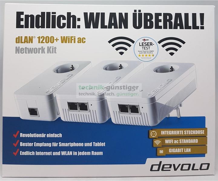Devolo DLAN 1200+ Wifi Network Kit