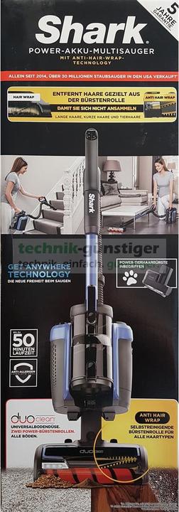 Produktbild Shark ICZ160EUT Akku-Multisauger mit Stiel, inkl. TruePet