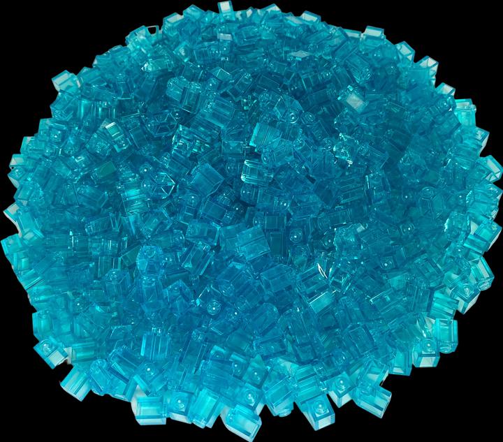 Produktbild LEGO Steine transparent Blau (3005, LEGO Zubehör)