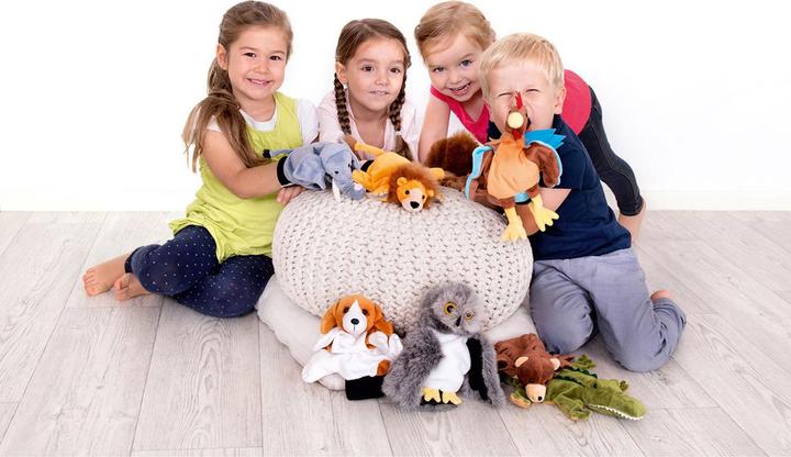 Produktbild Beleduc Handpuppe Kind Elefant Deluxe