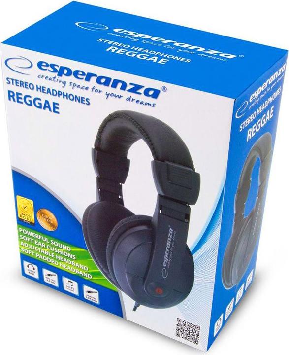 Produktbild Esperanza EH120 Reggae Headphones (keine Geräuschunterdrückung, Kabelgebunden)