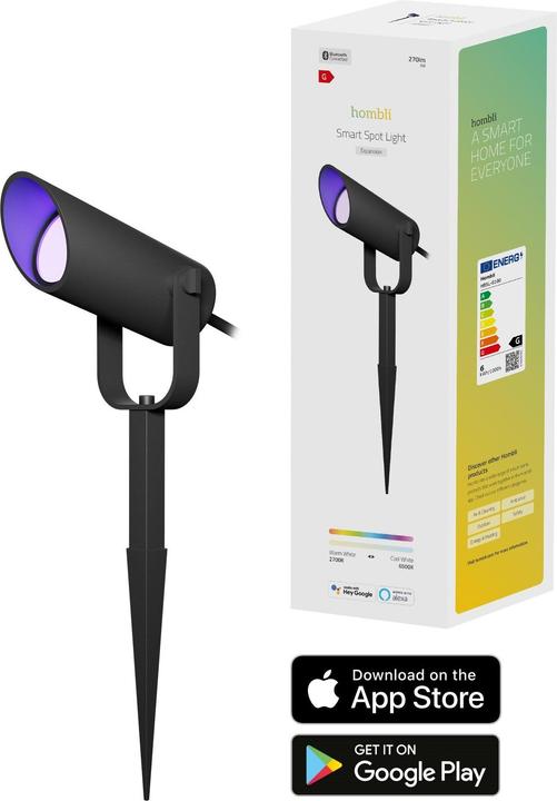 Produktbild Hombli Outdoor Smart Spot Light - Single (300 lm, IP65)