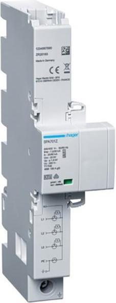 Produktbild Hager Kombiableiter T1+T2+T3 4P SPA701Z Iimp 7,5kA TT/TNS